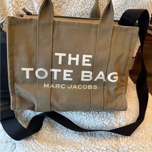 Marc Jacobs Tan Crossbody Bag with Adjustable Strap